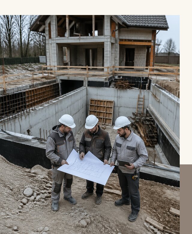 Проектирование и строительство домов с подвалом под ключ в Новокубанске